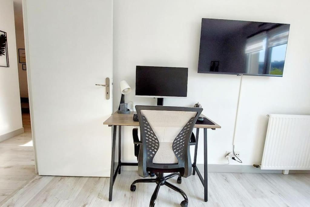 Cosy Home 2, 2 Chambres, 6 Personnes, 3 Min Gare, Parking Cergy Kültér fotó